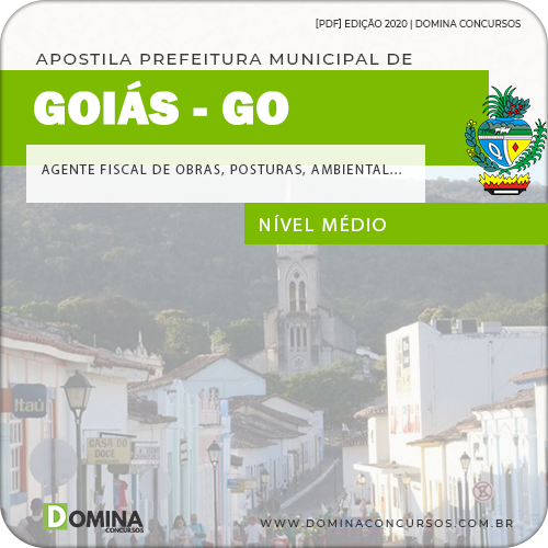 Apostila Concurso Público Pref Goiás GO 2020 Agente Fiscal