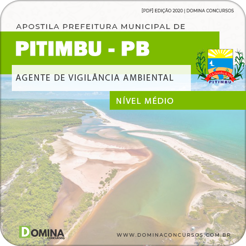 Apostila Pref Pitimbu PB 2020 Agente de Vigilância Ambiental
