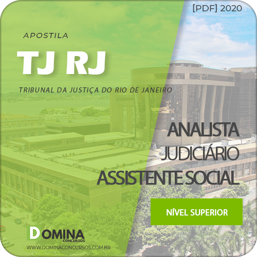 Apostila Concurso TJ RJ 2020 Analista Judiciário Assistente Social