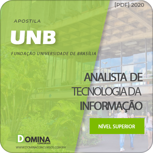 Apostila UnB 2020 Analista de Tecnologia da Informação