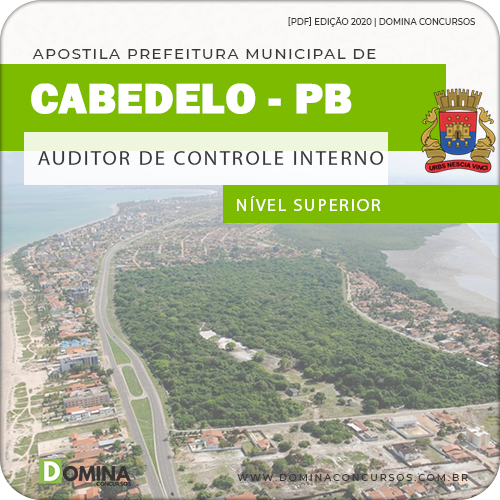 Apostila Pref Cabedelo PB 2020 Auditor de Controle Interno