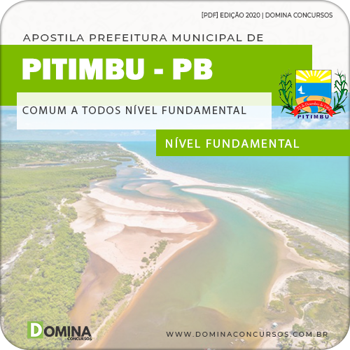 Apostila Pref Pitimbu PB 2020 Comum Todos Nível Fundamental