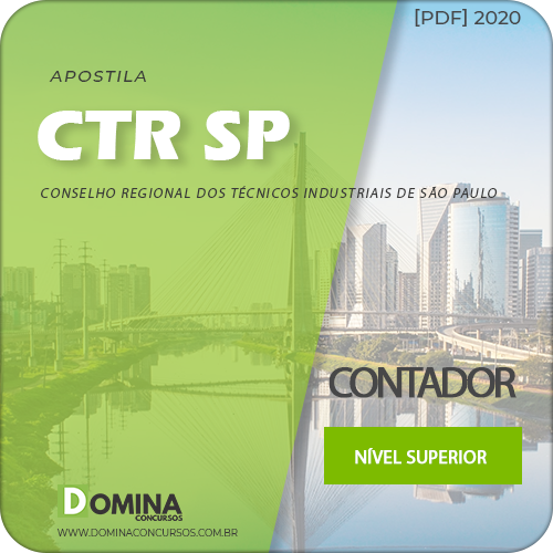 Apostila Concurso Público CTR SP 2020 Contador