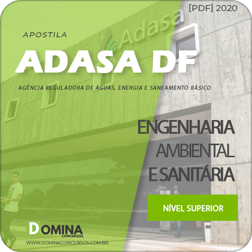 Apostila ADASA DF 2020 Engenharia Ambiental e Sanitária