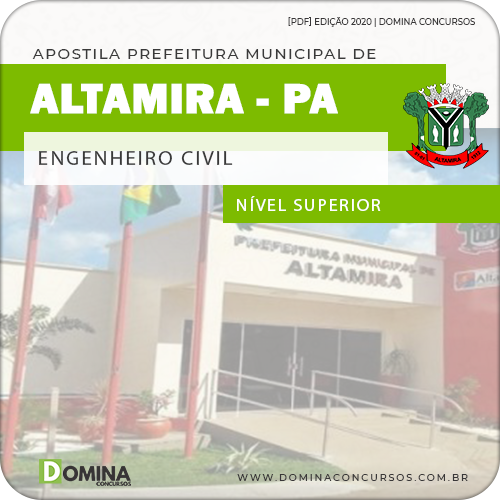 Apostila Concurso Pref Altamira PA 2020 Engenheiro Civil