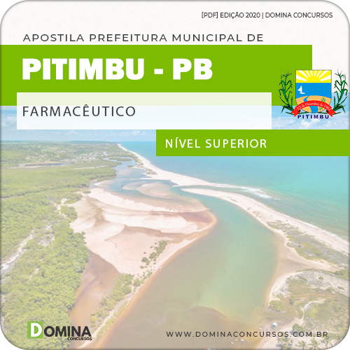 Apostila Concurso Pref Pitimbu PB 2020 Farmacêutico