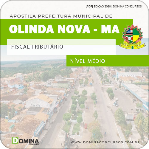 Apostila Olinda Nova Maranhão MA 2020 Fiscal Tributário
