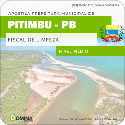 Apostila Concurso Público Pref Pitimbu PB 2020 Fiscal de Limpeza