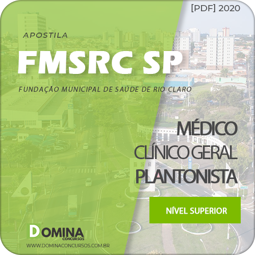 Apostila FMSRC SP 2020 Médico Clínico Geral Plantonista
