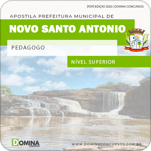 Apostila Pref Novo Santo Antonio PI 2020 Pedagogo