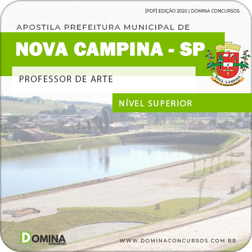 Apostila Pref Nova Campina SP 2020 Professor de Arte