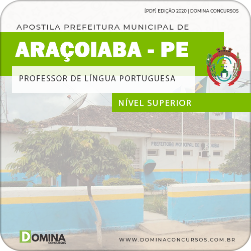 Apostila Pref Araçoiaba PE 2020 Professor Língua Portuguesa