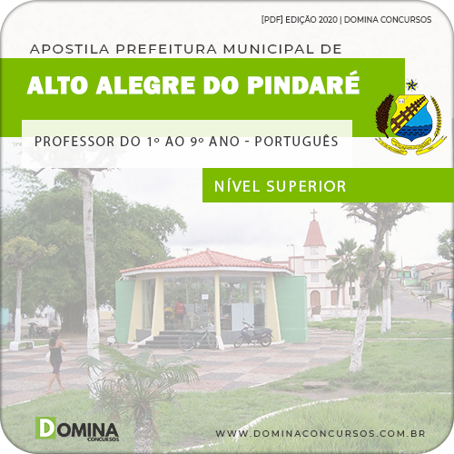 Apostila Pref Alto Alegre Pindaré MA 2020 Prof de Português