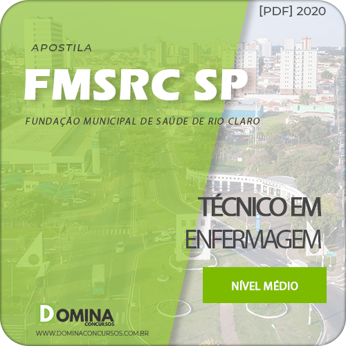 Apostila Concurso FMSRC SP 2020 Técnico em Enfermagem