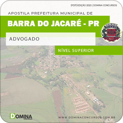 Apostila Concurso Pref Barra Jacaré PR 2021 Advogado