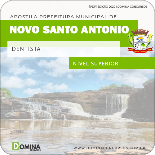 Apostila Pref Novo Santo Antonio PI 2020 Dentista