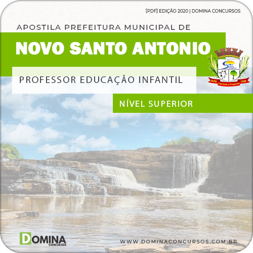 Apostila Pref Novo Santo Antonio PI 2020 Professor ED Infantil