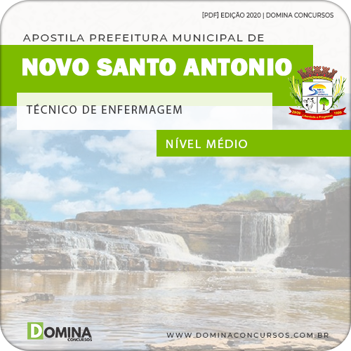Apostila Pref Novo Santo Antonio PI 2020 Técnico de Enfermagem