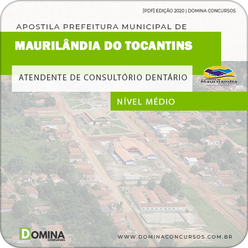 Capa Maurilândia TO 2020 Atendente Consultório Dentário