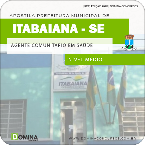 Apostila Concurso Itabaiana SE 2020 Agente Comunitário Saúde