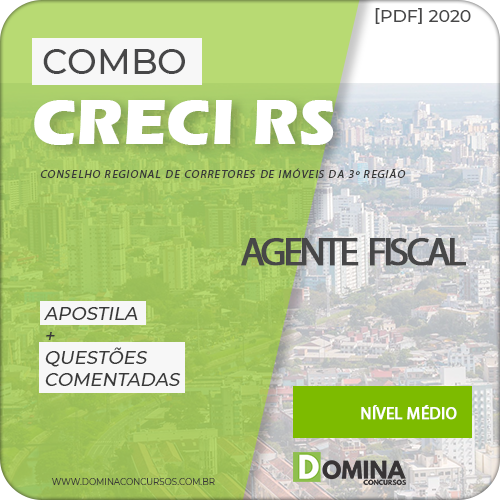 Apostila Concurso CRECI RS 2020 Agente Fiscal IUDS