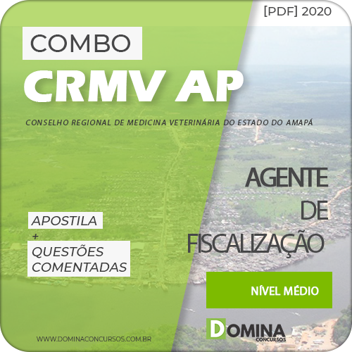 Apostila Concurso CRMV AP 2020 Agente de Fiscalização