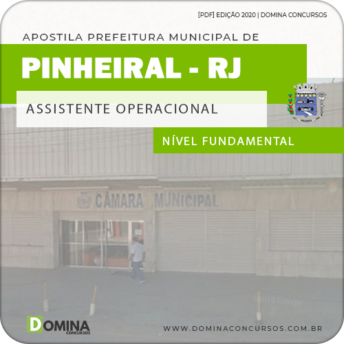 Apostila Câmara Pinheiral 2020 Assistente Operacional