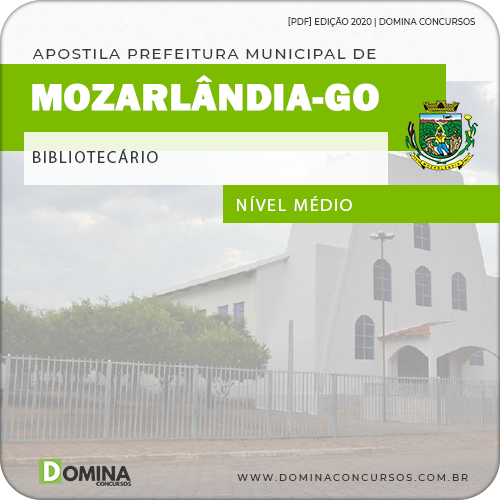Apostila Concurso Pref Mozarlândia GO 2020 Bibliotecário