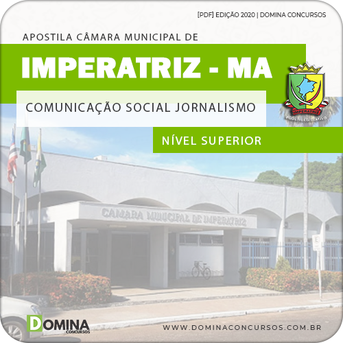 Apostila Câmara Imperatriz MA 2020 Comunicação Social Jornalismo