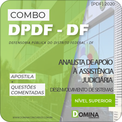 Apostila Concurso DPDF 2020 Desenvolvimento de Sistemas