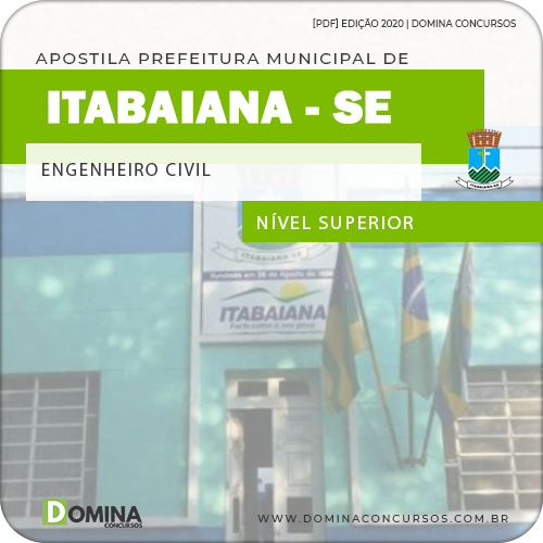 Apostila Concurso Pref Itabaiana SE 2020 Engenheiro Civil