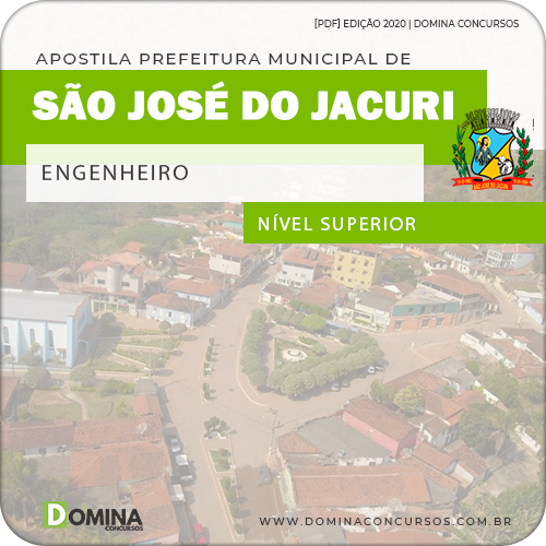 Apostila Concurso Pref São José Jacuri MG 2020 Engenheiro