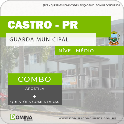 Apostila Concurso Castro PR 2020 Guarda Municipal