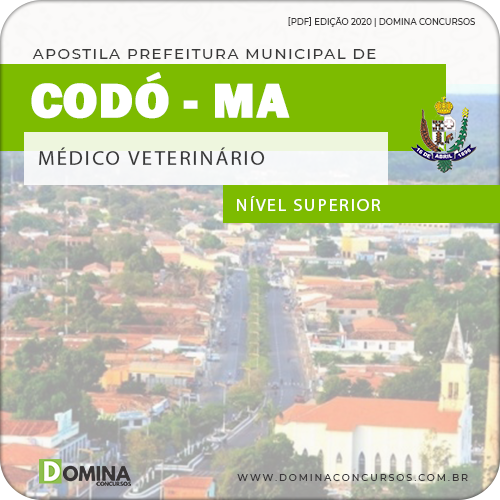 Apostila Concurso Pref Codó MA 2020 Médico Veterinário