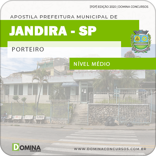 Apostila Concurso Prefeitura Jandira SP 2020 Porteiro