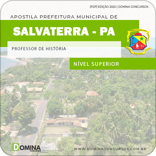 Capa Concurso Salvaterra PA 2020 Professor de Geografia