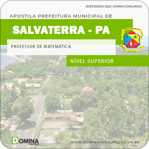 Apostila Salvaterra PA 2020 Professor de Matemática