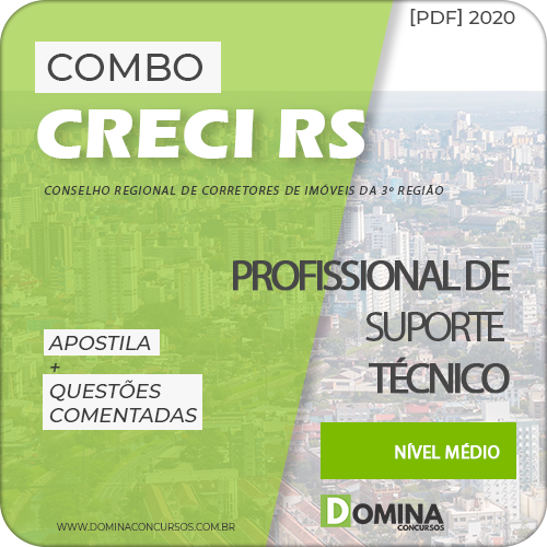 Apostila CRECI RS 2020 Profissional Suporte Técnico
