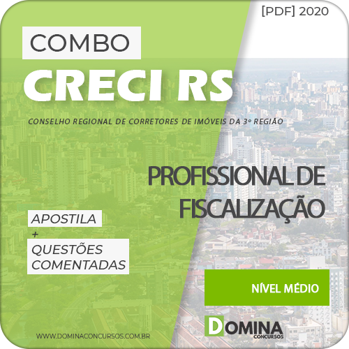 Apostila Concurso CRECI RS 2020 Profissional de Fiscalização