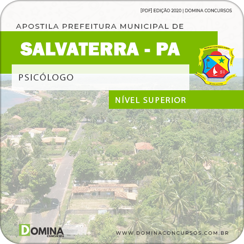 Apostila Concurso Pref Salvaterra PA 2020 Psicólogo