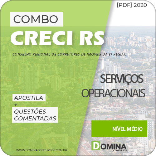 Apostila Concurso CRECI RS 2020 Serviços Operacionais