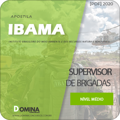 Apostila Concurso IBAMA 2020 Supervisor de Brigadas