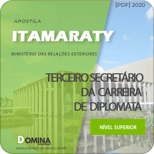 Apostila Concurso Itamaraty 2020 Terceiro Secretário Diplomata