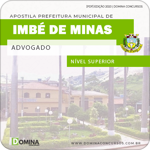 Apostila Concurso Imbé de Minas MG 2020 Advogado
