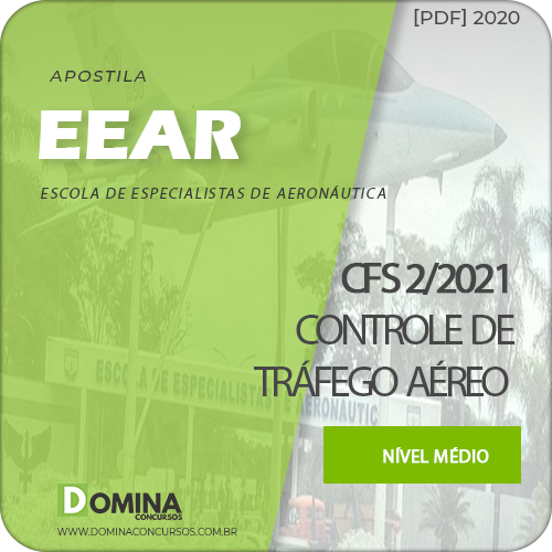 Apostila Concurso EEAR CFS 2020 Controle de Tráfego Aéreo BCT