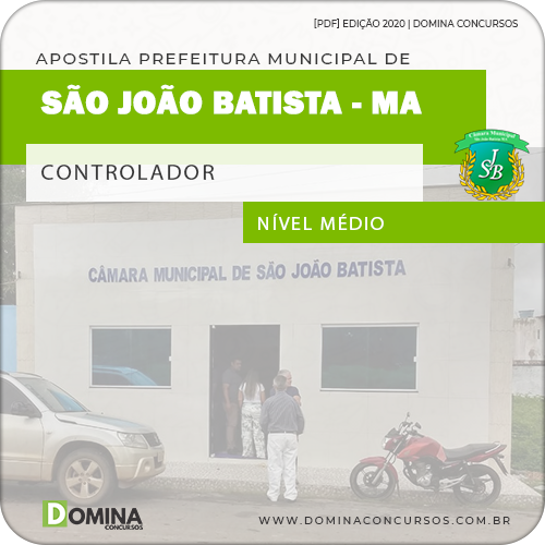 Apostila Câmara São João Batista MA 2020 Controlador