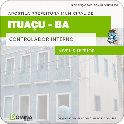 Apostila Concurso Câmara Ituaçu BA 2020 Controlador Interno
