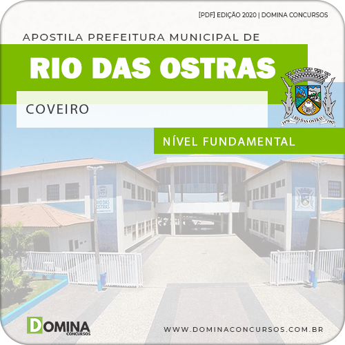 Apostila Concurso Rio das Ostras RJ 2020 Coveiro