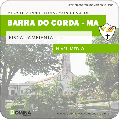 Apostila Concurso Pref Barra Corda MA 2020 Fiscal Ambiental