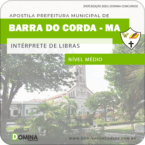 Apostila Pref Barra Corda MA 2020 Intérprete de Libras